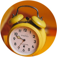 photo of an alarm clock